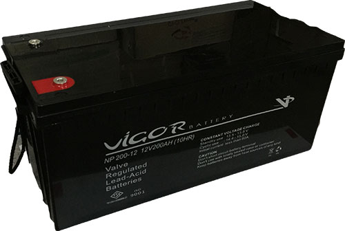 Vigor 12v 200Ah Kuru Akü