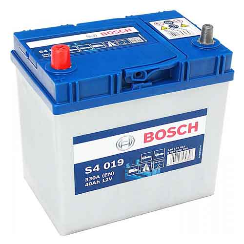 Bosch Silver S4 12v 40Ah (Dar İnce Ters) Akü