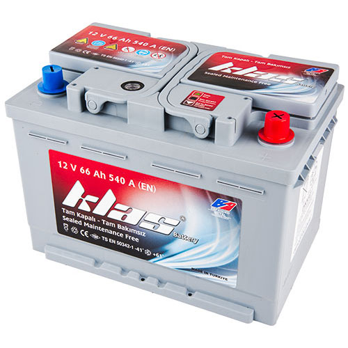 Klas Akü 12v 66Ah 540A