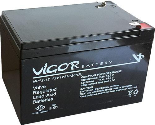 Vigor 12v 12Ah Kuru Akü