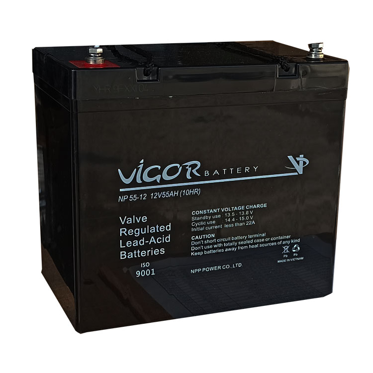 Vigor 12v 55Ah Kuru Akü