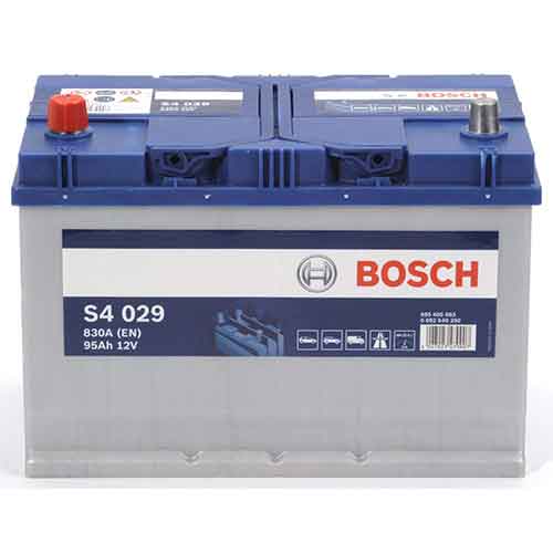 Bosch S4 12V 95Ah Yüksek Ters Akü